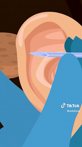 Looking for the safest way to pierce your own cartilage? We've got you covered!👂 #piercing #cartilage #earring #howto #athome #diy #hack