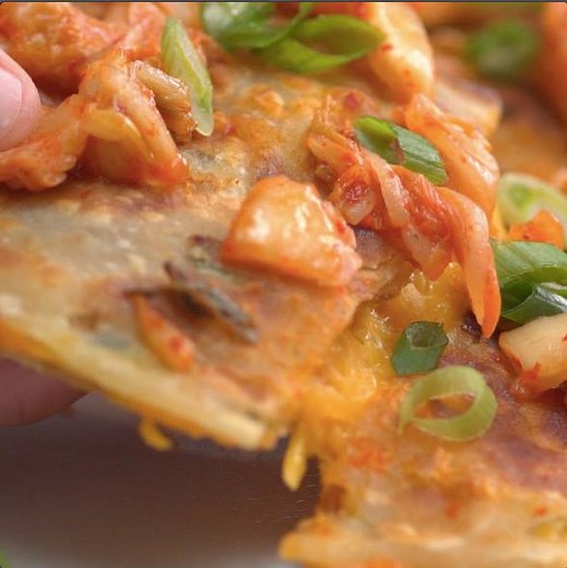 1.5M views · 16K reactions | Juicy Bulgogi & Kimchi Quesadillas Save this recipe: https://taste.md/2lxn37x | Tastemade | Facebook