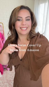 I love that this long dress has enough coverage to take you to a beachside lunch but light and easy enough to pack in your tote! Follow for more plus size fashion finds | Callie Richards