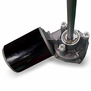 [Hot Item] 24V DC Geared Motor with Lengthening Shaft Pig Feed Mixing Motor