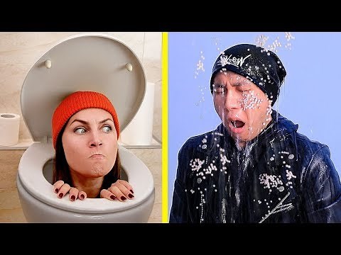 Home Alone! 12 Funny Self-Defense Pranks! Prank Wars!
