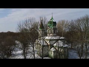 Брошенная церковь в Чернобыльской зоне отчуждения Old church in Chernobyl exclusion zone 2018