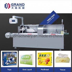 [Hot Item] Fully Automatic Cosmetic Soap Bottle Mask Cartoning Machine Sachet Tube Carton Box Packing Machine