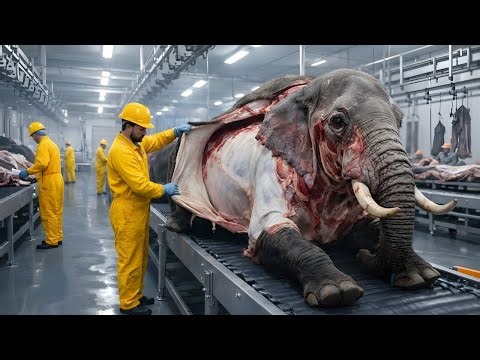Inside The Modern Elephant Management Facility: How Massive Herds Are Managed (Full Process)