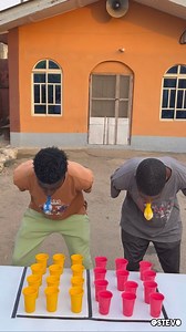 314K views · 1.8K reactions | Tough balloon cup game challenge  | STEVO | Facebook