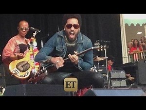 NSFW: Lenny Kravitz's Penis Exposed After Splitting Pants On Stage