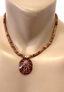 Hawaiian Jewelry Opihi Shell Hemp Necklace Pendant From Hawaii