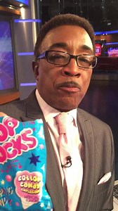 Wayne Dawson tries pop rocks candy for the first time. 🤣 #coffeequiz | Kristi Capel
