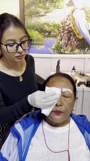 17K views · 122 reactions | Permanent Eyebrow Tattoo | Black And Grey Tattoo Studio | Facebook