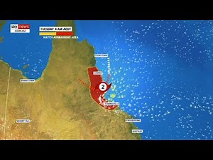 Tropical Cyclone Kimi intensifies to category two system