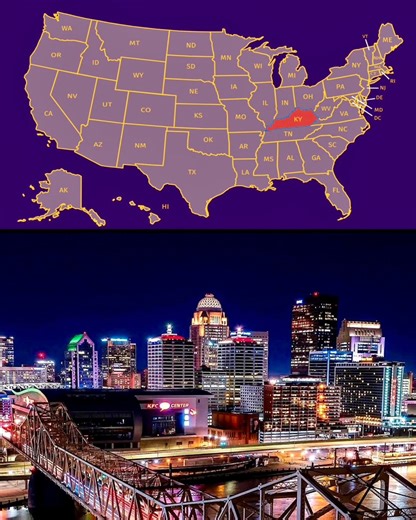 Did you know Louisville, Kentucky’s largest city, sits along the Ohio River and was founded in 1778. #usa | Curious USA
