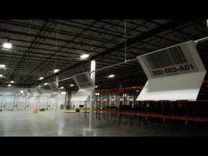 ID Label Warehouse Sign Installation