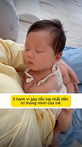 146K views · 2.8K reactions | ❌Đừng để 5 thói quen này vô tình “đánh cắp” trí thông minh của con! 易 Ba mẹ xem ngay để tránh “dẫm hố” khi chăm sóc bé yêu nhé.  #NuoiDayCon #MeBimSua #PhatTrienTriNao #GiaoDucSom #ChamSocBe #MeThongThai #KienThucMeBau | Mẹ Bỉm Thông Thái | Facebook