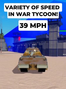 Variety of speed in War Tycoon #wartycoon #roblox #fyp | Roblox