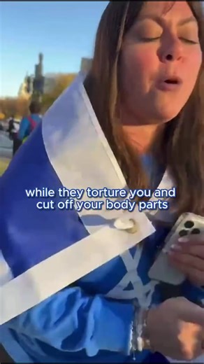 Yesterday, our co-founder, Medea Benjamin, stood near the pro-Israel rally in Washington D.C holding a sign with “Jews say ceasefire now!”. This is how Z*onists reacted. Take action for peace: codepink.org | CODEPINK: Women For Peace