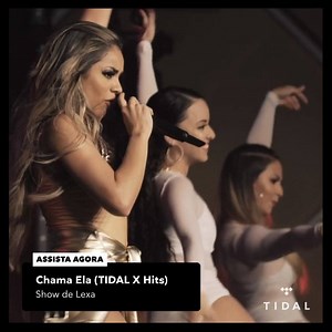 Já deu uma passada na aba 'Vídeos' do seu app do TIDAL? Por lá você encontra muito conteúdo exclusivo, seus clipes preferidos e experiências ao vivo, como essa da Lexa no TIDAL X Hits! ⚡ ▶️ bit.ly/LexaTIDALXHits | TIDAL