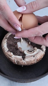 43K views · 47 reactions | Making an Egg-Stuffed Mushroom! | Science, Tech and Universe | Facebook