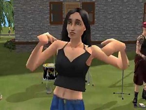 Ashlee Simpson | Shadow | Throwback Theater | Sims 2 Music Video