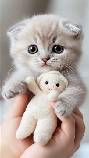 Most Adorable Kittens And Dolls Melt Hearts!