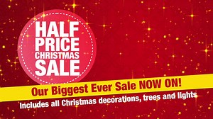 18 reactions · 28 comments | Our Half Price Christmas SALE IS NOW ON. Don’t miss HALF PRICE Christmas Decorations, Artificial Trees and Lights. AND we have more fantastic reductions throughout the centre including UP TO Half Price Gifts, 25% OFF Food, 25% OFF Clothing, 20% OFF British Garden Centre Cane Suites* PLUS! You can still enjoy 50% OFF Oak Furniture* *Selected Garden Centres, subject to availability. Call in and see us today. | Brigg Garden Centre | Facebook