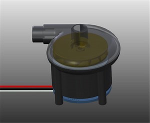 [Hot Item] Air Blower Medical 48mm Diameter 5kpa Pressure 130lpm Airflow 12VDC Brushless Built-in Mini Blower Fan