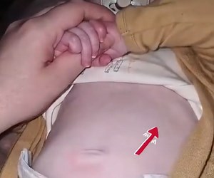 Mum shares distressing video of her baby gasping for breath to save others