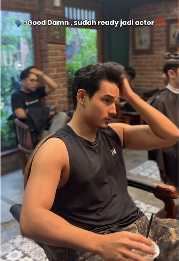 Minta di rapihin buat maen film 🤝 #sumabarber #barbershopbandung #barberbandung #bandung #kevinfaulky