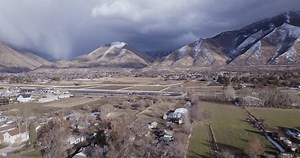 Wasatch Mountains Mapleton City Utah On : vidéo de stock (100 % libre de droit) 3777321045 | Shutterstock