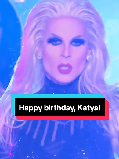 Happy 44th birthday to everyone's favourite bright red scare with the long blonde hair, Katya! Whether you know her from RuPaul's Drag Race, UNHhhh or Netflix's I Like To Watch with bestie Trixie Mattel, we can all agree that her All Stars 2 'Read U Wrote U' verse will go down in herstory as one of the franchise's best ❤️ #dragrace #rupaulsdragrace #allstars #katya #dragqueen