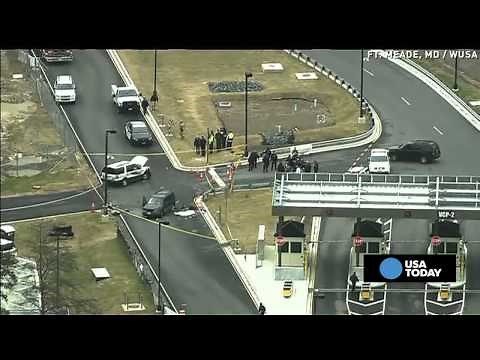 Men who rammed NSA gate were cross-dressing prostitutes