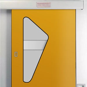 [Hot Item] Airtight Door Pedal Induction Operating Room Electric Push-Pull Translation Door Beauty Salon Automatic Double-Open Airtight Door