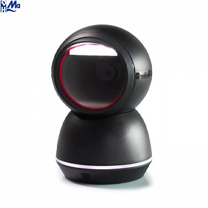 [Hot Item] Wholesale 1d 2D Desktop Barcode Scanner Omnidirectional for POS, Supermarket, Library, Retail