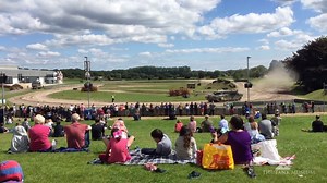 Tanks in Action goes off with a bang every weekday at The Tank Museum, this Summer Holidays! http://tankmuseum.org/whats-on/events/bovevt53752 | The Tank Museum