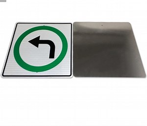 [Hot Item] Safety Reflective Material Traffic Road Sign Aluminum Plate Road Safety Sign