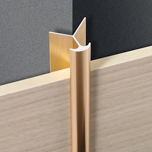 [Hot Item] Building Materials Aluminum Profile Gold Black Rose Gold Wall Panel Accessory Ceramic Tile Molding Trim Corner