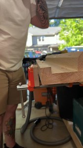 Hand chamfer with my block plane. #woodworking #handtools | Gerber Design Co