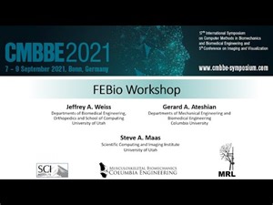 FEBio Workshop at CMBBE 21