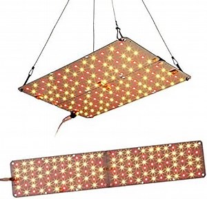 LED Grow Light, 20W Thin Panel Full Spectrum, Warm White Plant Light for Hydroponics Indoor Plant Veg and Flower