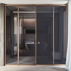 [Hot Item] Sliding Single Doors Panel Screen Glass Door Shower Rooms