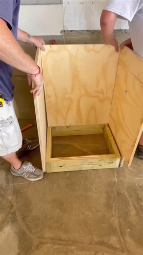 6.6K views · 31 reactions | How to Build Kitchen Cabinets from Scratch #Woodworking #WoodworkingProjects #CustomCabinets | Andrew Thron Improvements | Facebook