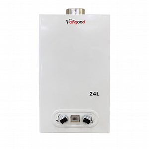 [Hot Item] Vangood Wall Hung Natural Tankless LPG Propane Exhaust Type Gas Water Heater 24L