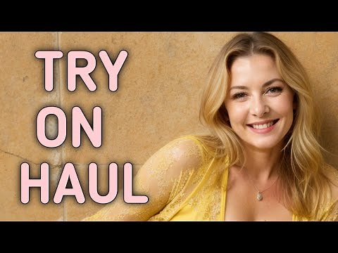 4K Transparent Lingerie Try On Haul See Everything | See Through Transparent Haul Emily Haul 2025