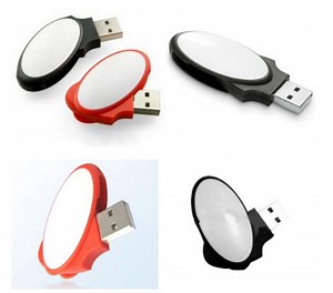 [Hot Item] Ball Shape Plastic USB Flash Drives Bulk Cheap with Swivel 360 Degree