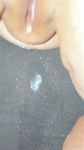 Hot cum leaking out of my used pussy #bbw #creampie