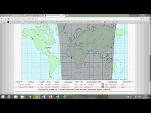 Useful websites for International broadcast schedules