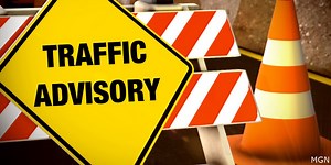 Additional lane restrictions in effect on Dodge near Crossroads