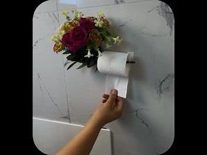 1K views | Pretty floral toilet paper holder to decorate your bathroom! | Nand Gopal | Facebook