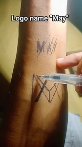 6.2K views · 17 reactions | How to connect the letters to form unique modern logo name tattoo design #name #tattoodesigns #logodesigner #merrychristmas #logo | Marjune Lacaza Cagampang | Facebook