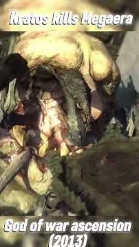 Kratos kills Megaera | GOD OF WAR ASCENSION #godofwar #kratos #greekmythology #greekgods