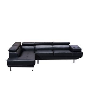 [Hot Item] Elegant Customizable L-Shaped Leather Sofa for Modern Homes